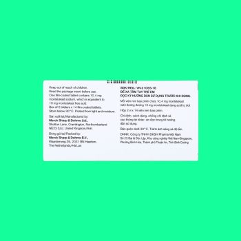 Singulair 10mg MSD 5 Singulair 10mg MSD