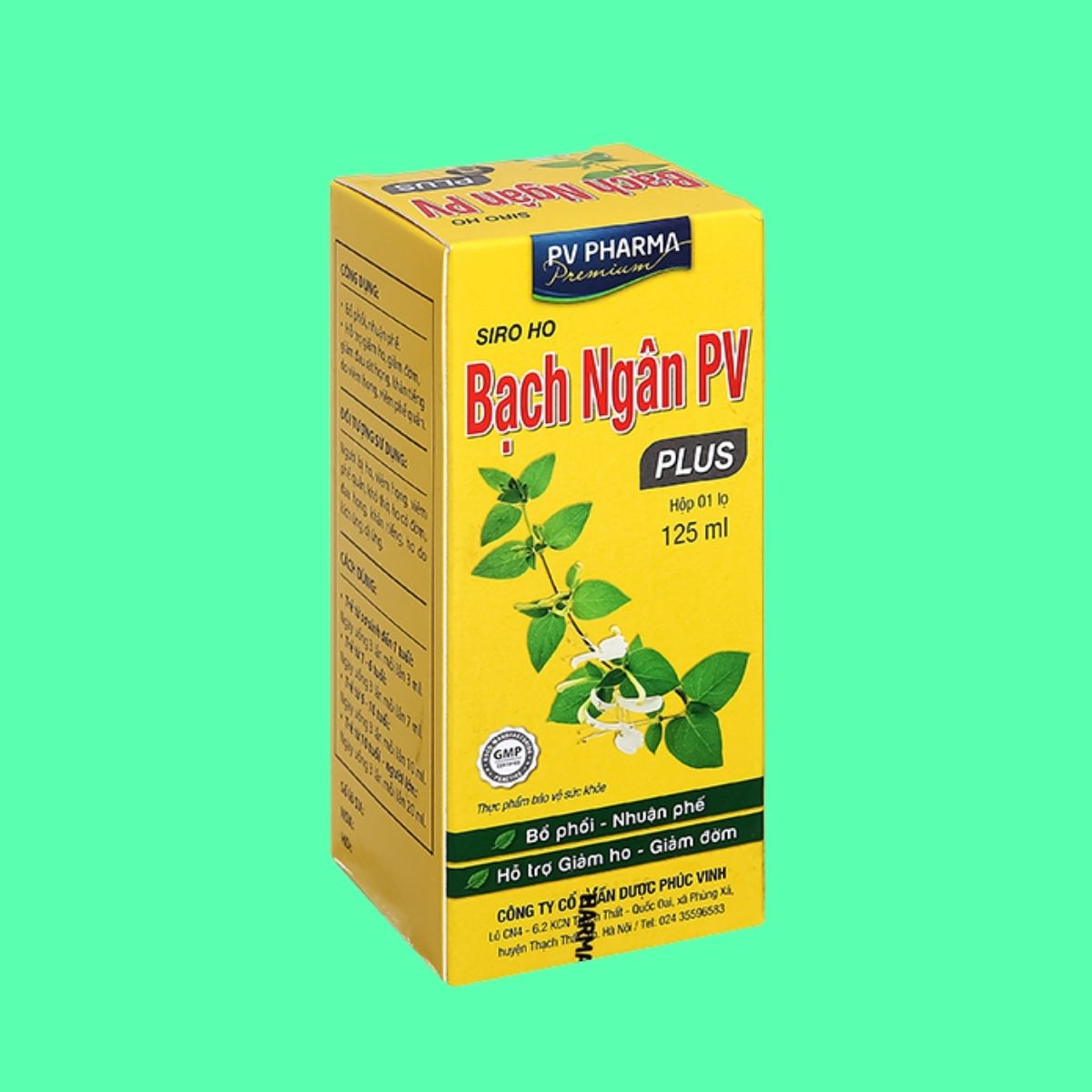 siro-ho-bach-ngan-pv-plus Viatux Extra Không Đường