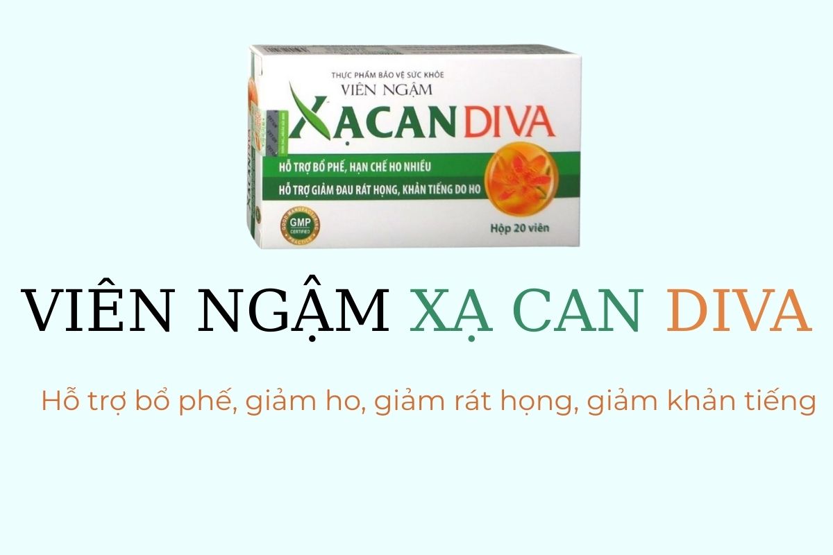 Viên Ngậm Xạ Can Diva 11 Viên ngậm Xạ Can Diva