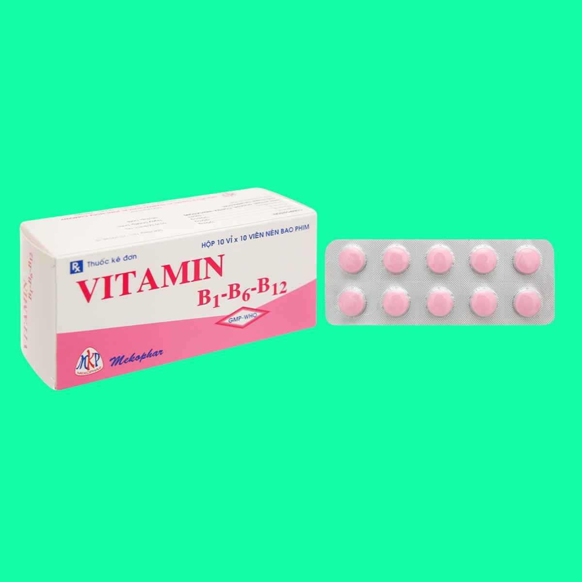 vitamin-b1-b6-b12 Vitamin B1-B6-B12 Mekophar