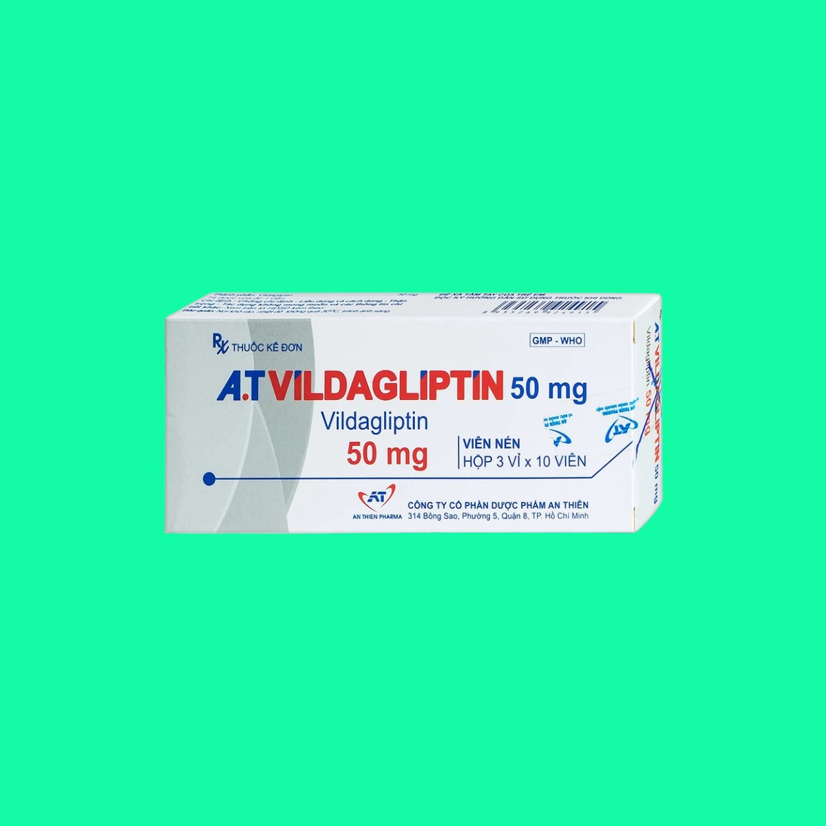A.T-Vildagliptin-50mg-1 A.T Vildagliptin 50mg