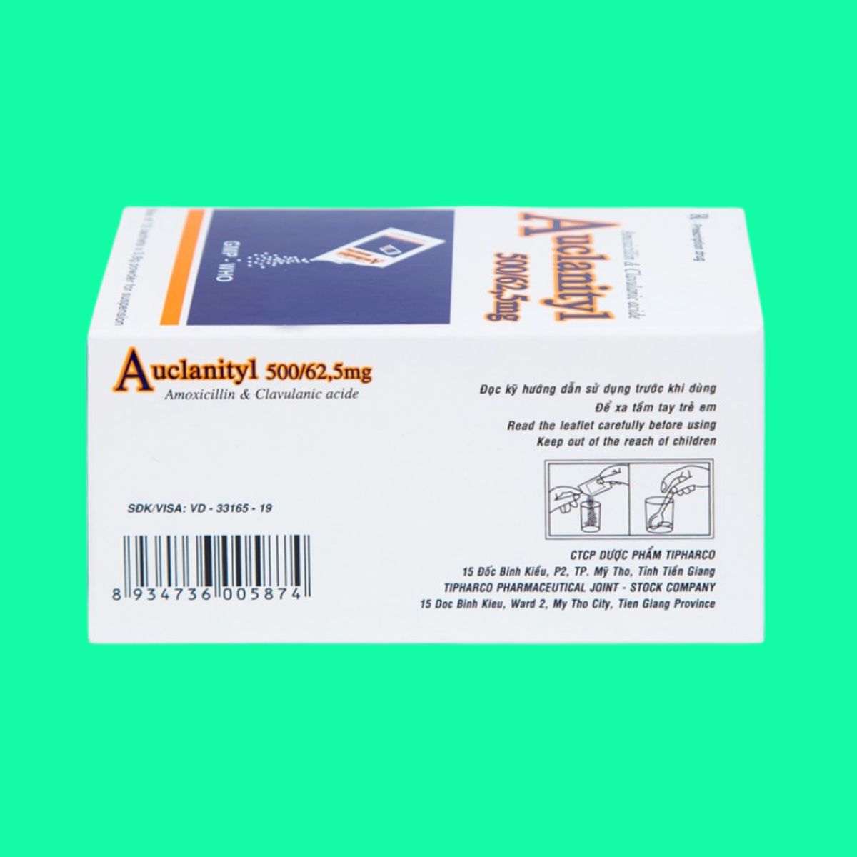 Auclanityl 500 62.5mg (4) Auclanityl 500/62.5mg