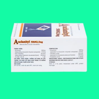 Auclanityl 500/62.5mg 5 Auclanityl 500/62.5mg