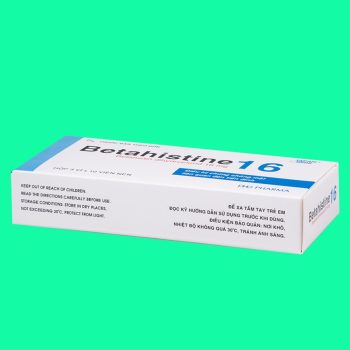 Betahistine 16 DHG 12 Betahistine 16 DHG
