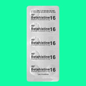 Betahistine 16 DHG 15 Betahistine 16 DHG