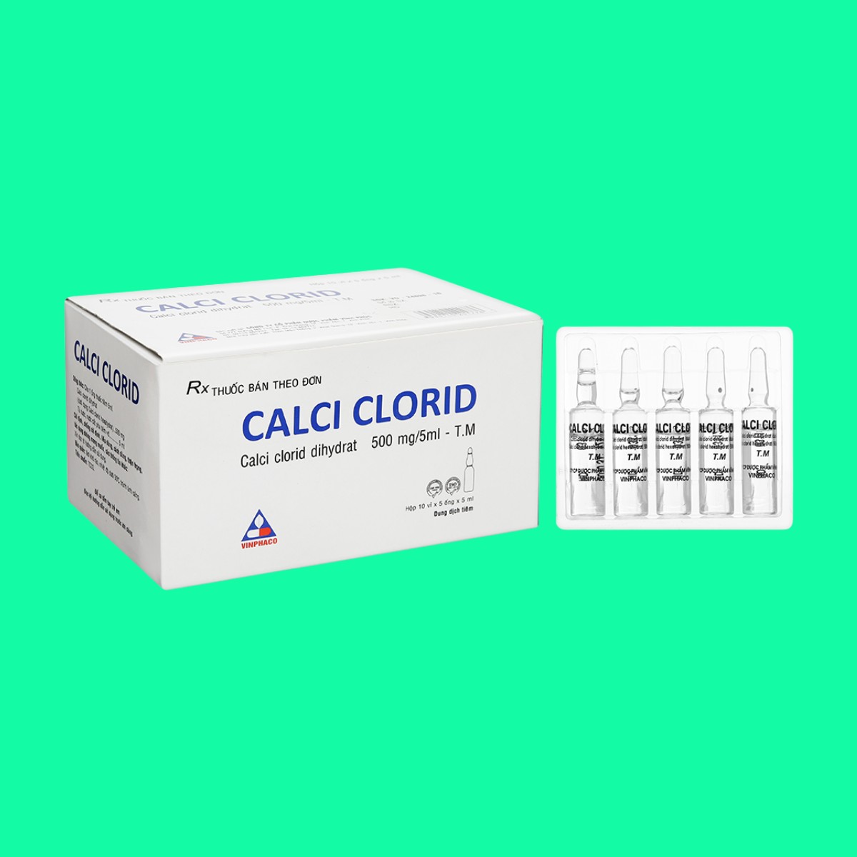Calci-Clorid-Vidipha-1 Calci Clorid Vidipha 0,5g/5ml