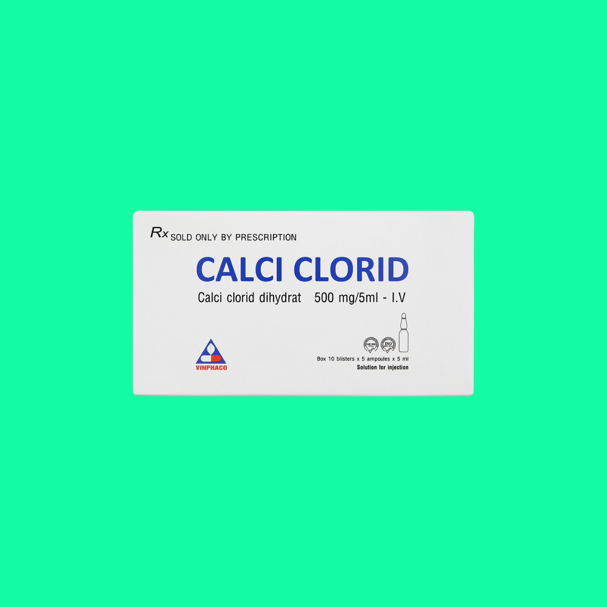Calci-Clorid-Vidipha-2 Calci Clorid Vidipha 0,5g/5ml