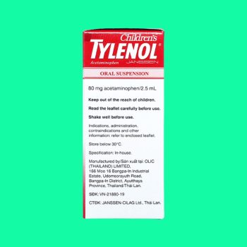 Children's Tylenol 4 Children's Tylenol