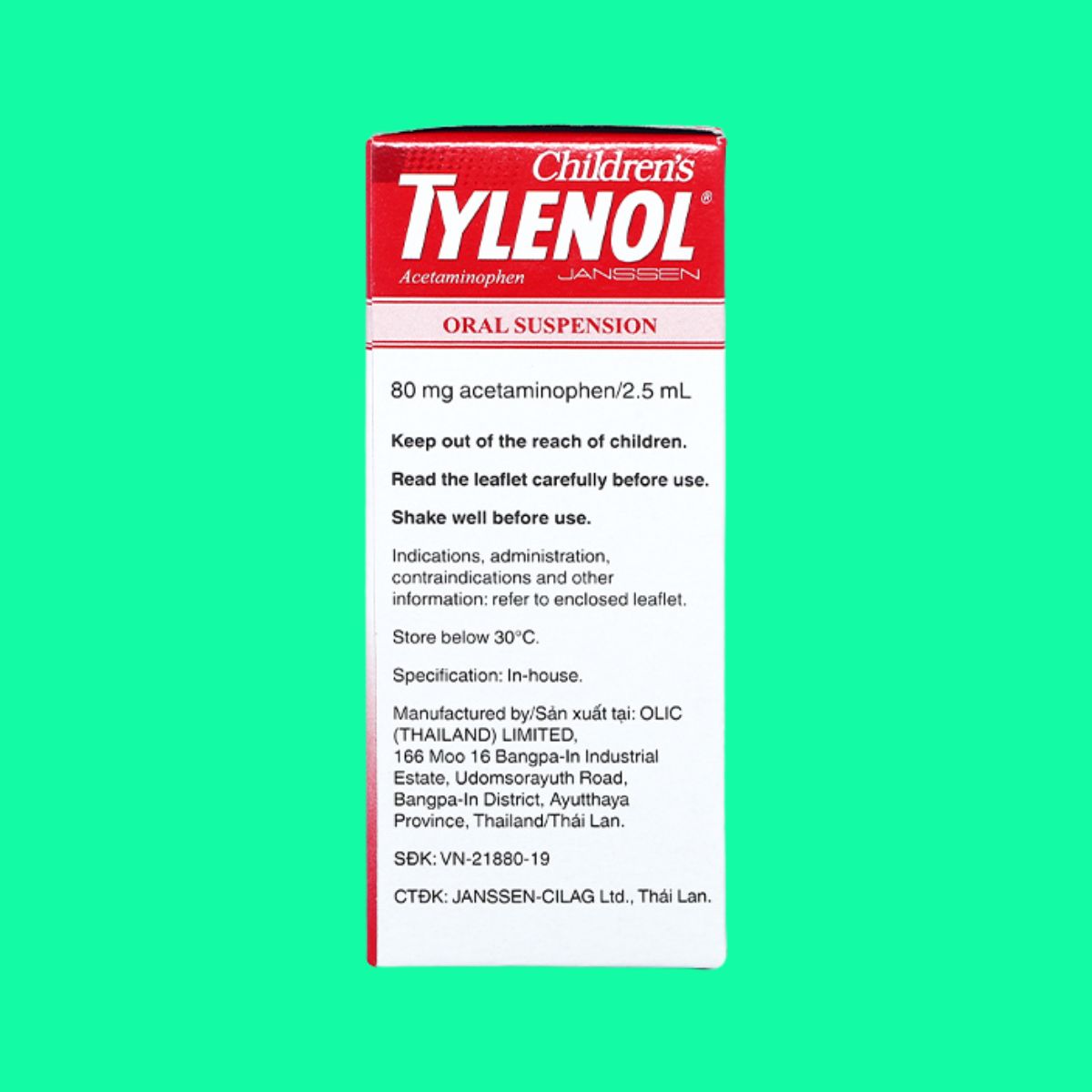 Children' s Tylenol (4) Children's Tylenol