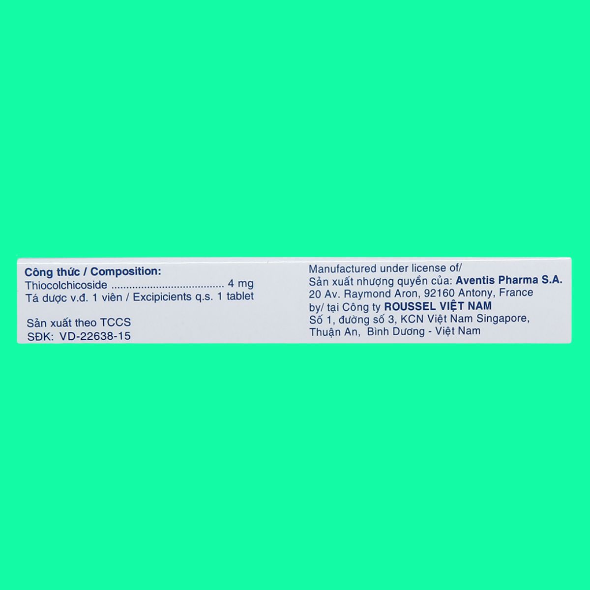 Coltramyl 4mg (11) Coltramyl 4mg