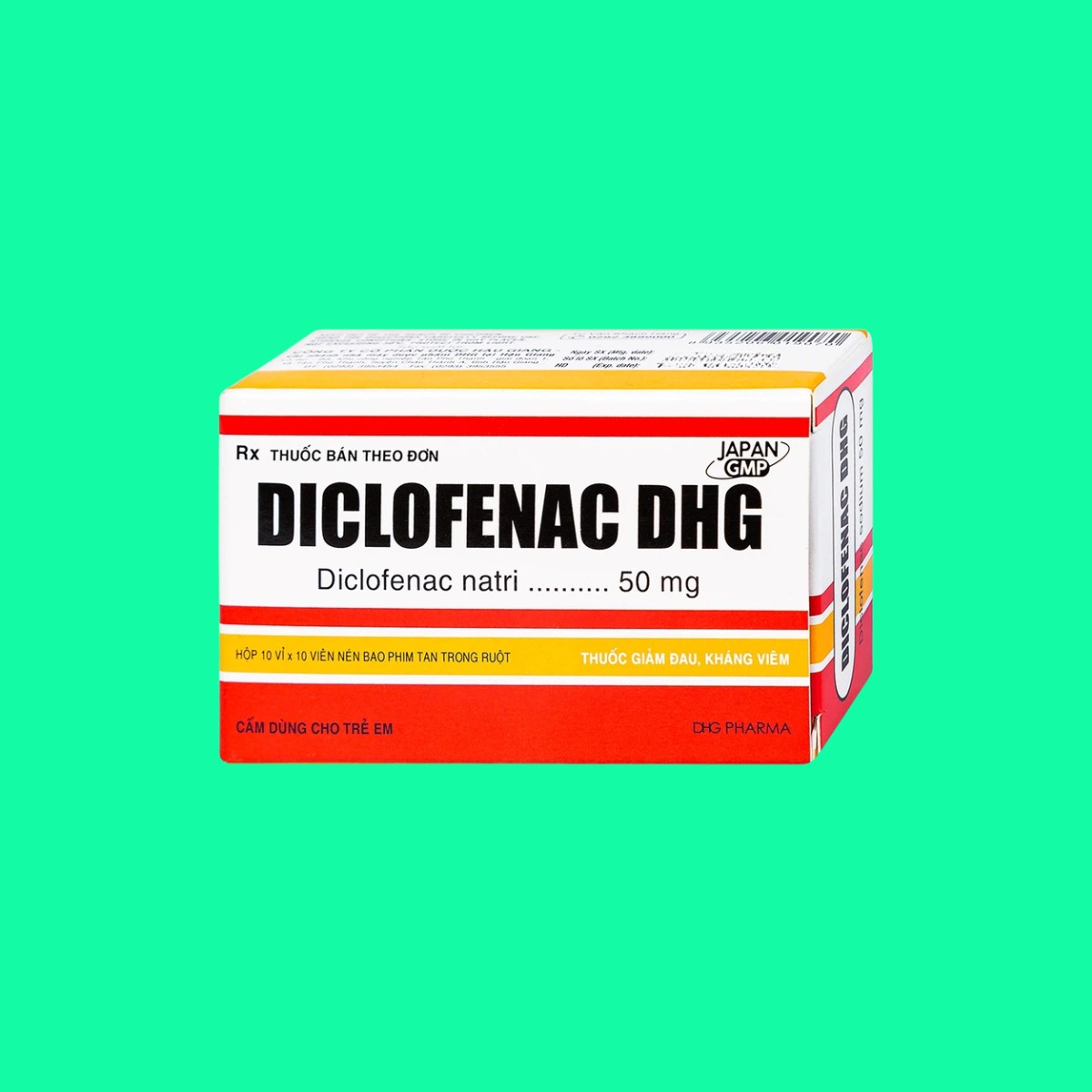 Diclofenac-50mg-DHG-1 Diclofenac 50mg DHG