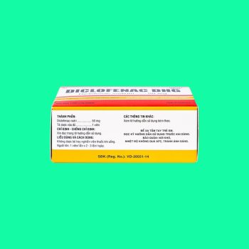 Diclofenac 50mg DHG 2 Diclofenac 50mg DHG