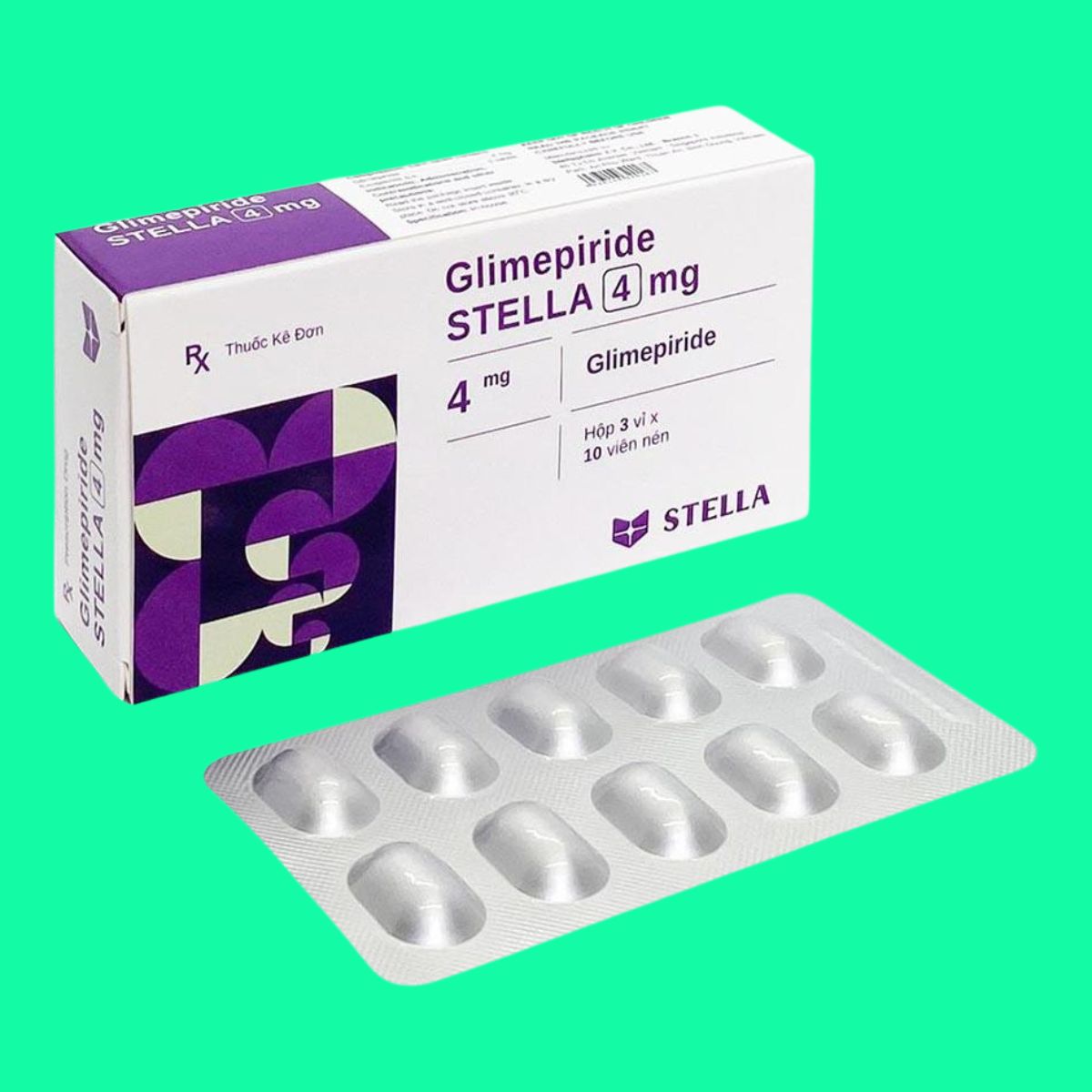 Glimepiride Stella 4mg (1) Glimepiride Stella 4mg