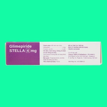Glimepiride Stella 4mg 4 Glimepiride Stella 4mg