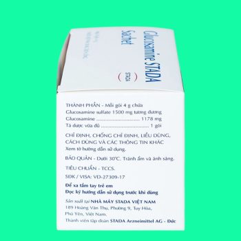 Glucosamine Stada Sachet 1500mg (dạng bột) 5 Glucosamine Stada 1500mg