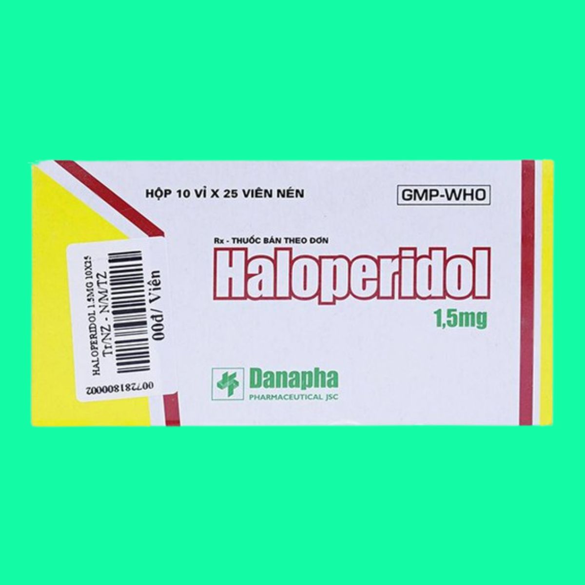 Haloperidol 1.5mg (2) Haloperidol 1.5mg