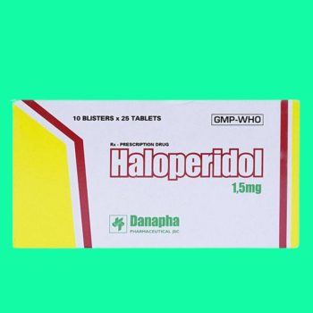 Haloperidol 1.5mg Danapha 3 Haloperidol 1.5mg