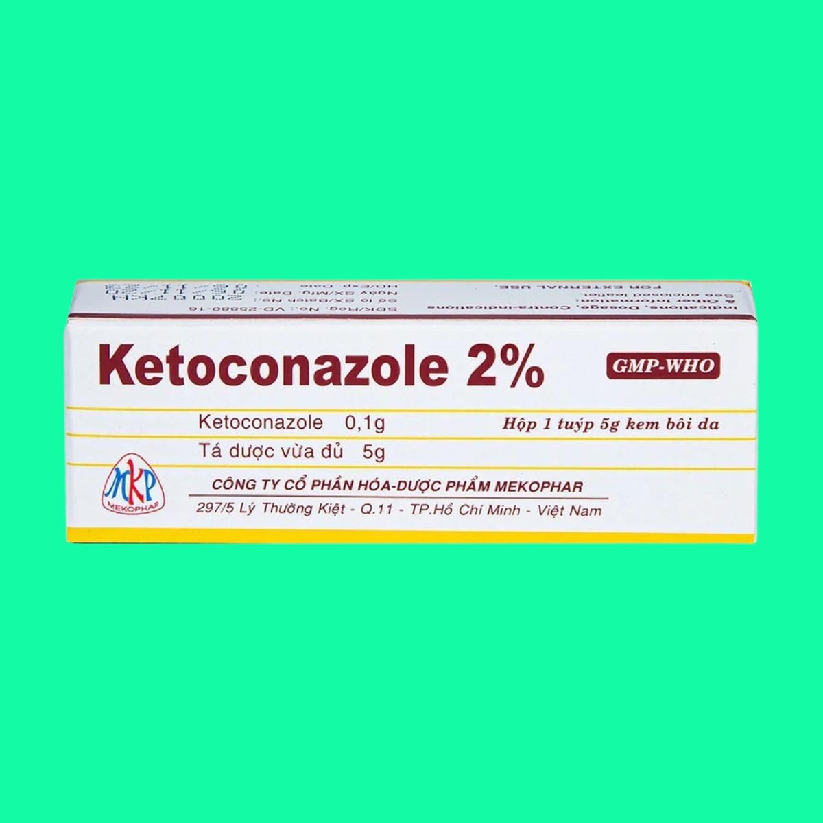 Ketoconazole 2% Mekophar (3) Ketoconazole 2% Mekophar