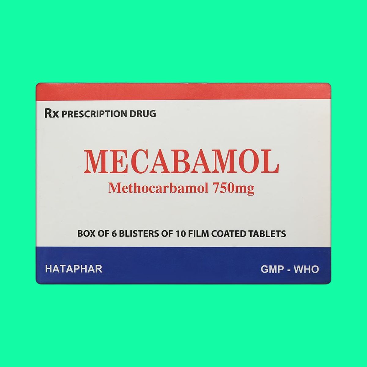 Mecabamol 750mg (2) Mecabamol 750mg