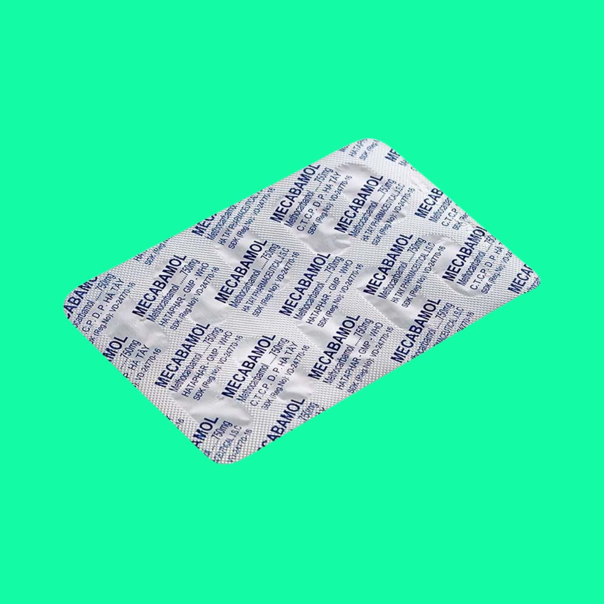 Mecabamol 750mg (7) Mecabamol 750mg