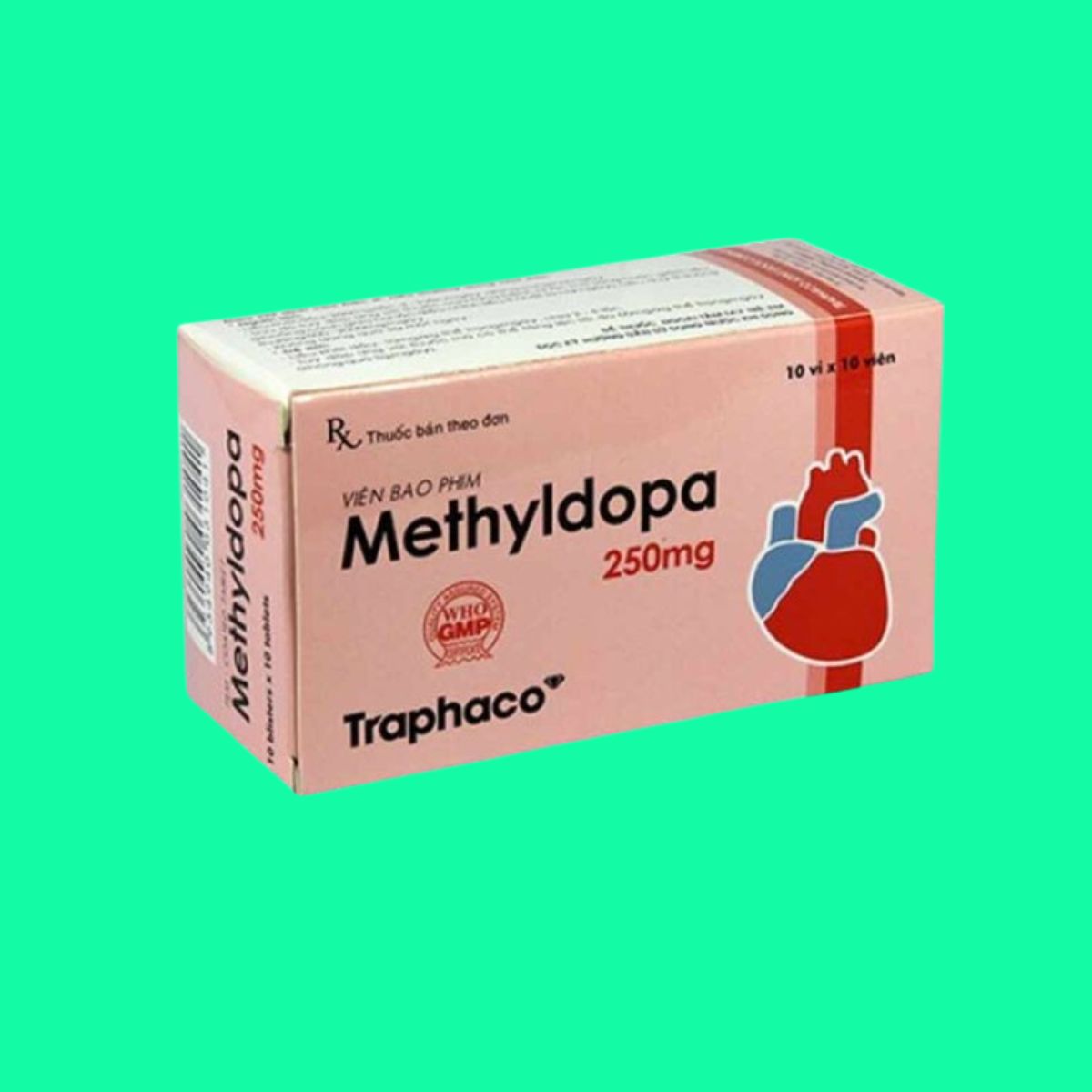 Methyldopa 250mg Traphaco (4) Methyldopa 250mg Traphaco
