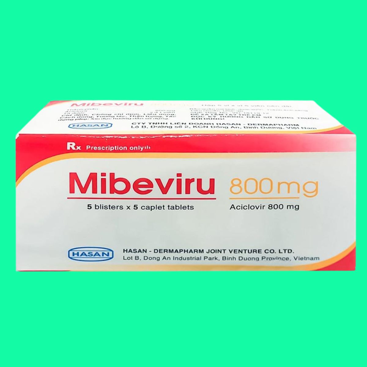 Mibeviru 800mg (2) Mibeviru 800mg