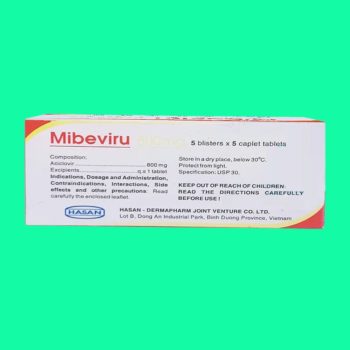 Mibeviru 800mg 5 Mibeviru 800mg