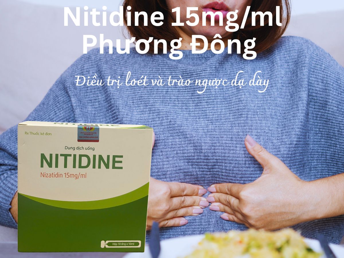 Nitidine 15mg/ml Phương Đông 12 Nitidine 15mg/ml Phương Đông