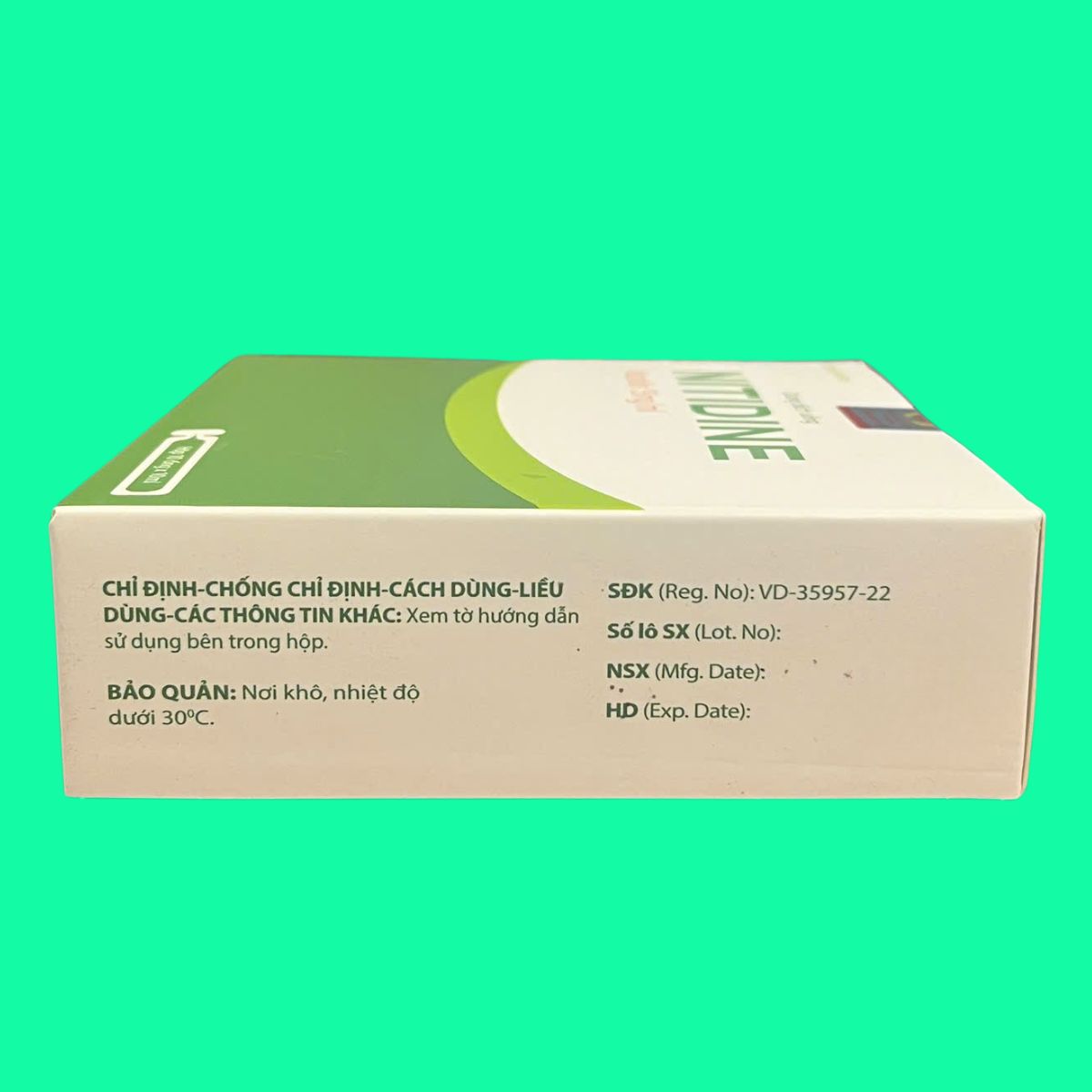 Nitidine Phương Đông (6) Nitidine 15mg/ml Phương Đông