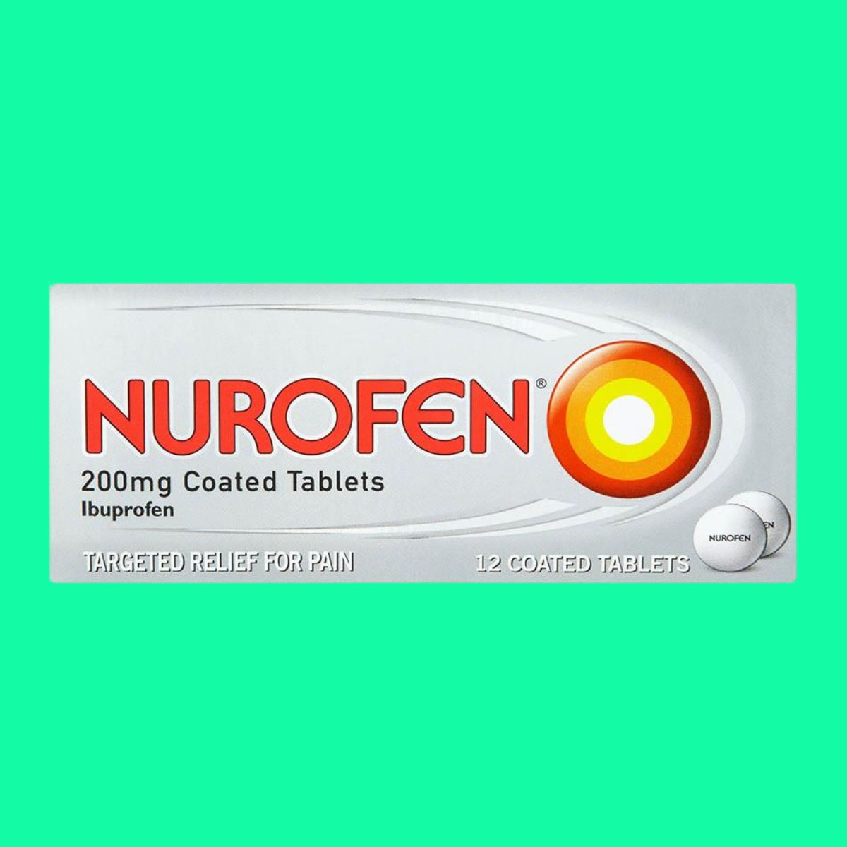 Nurofen 200mg coated tablets (2) Nurofen 200mg coated tablets