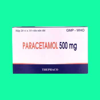 Paracetamol 500mg Thephaco 3 Paracetamol 500mg Thephaco