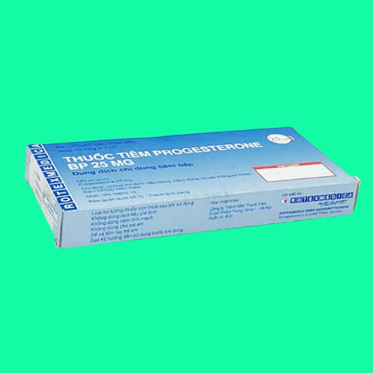 Progesterone Injection BP 25mg (4) Progesterone Injection BP 25mg