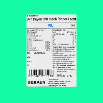 Ringer Lactat Braun 5 Ringer Lactat Braun