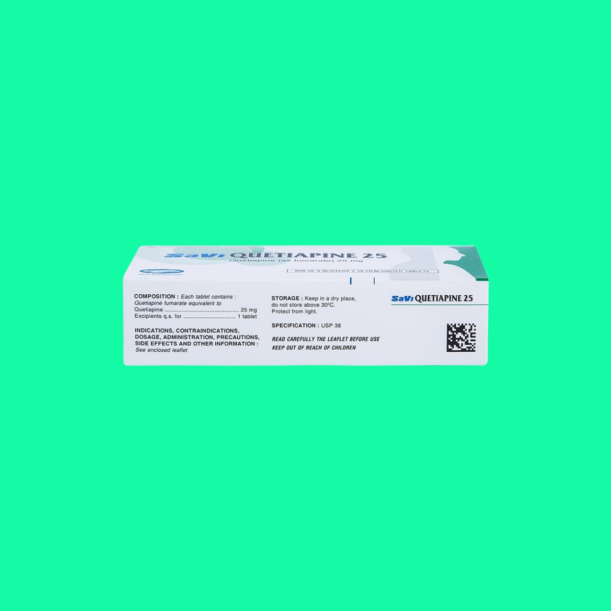SaVi-Quetiapine-25-2 Savi Quetiapine 25