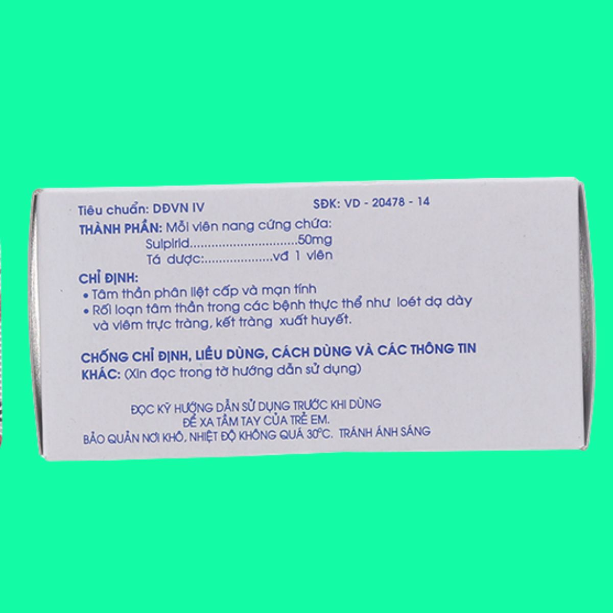 Sulpirid 50mg Vidipha (7) Sulpirid 50mg Vidipha