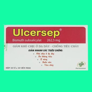 Ulcersep 262.5mg 2 Ulcersep 262.5mg