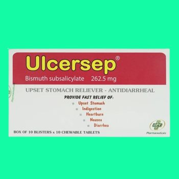 Ulcersep 262.5mg 3 Ulcersep 262.5mg