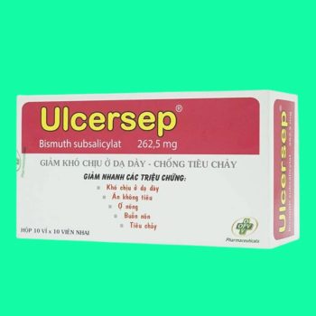Ulcersep 262.5mg 4 Ulcersep 262.5mg