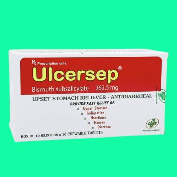 Ulcersep 262.5mg 5 Ulcersep 262.5mg