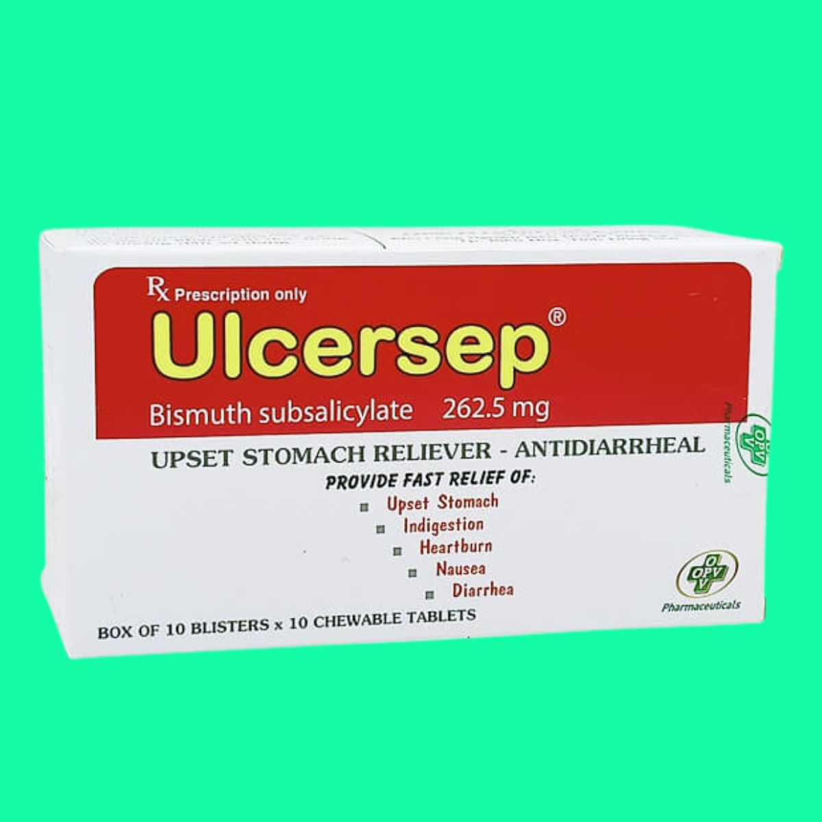 Ulcersep 262.5mg (5) Ulcersep 262.5mg