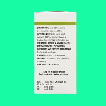 Uruso 200mg 4 Uruso Tab 200mg