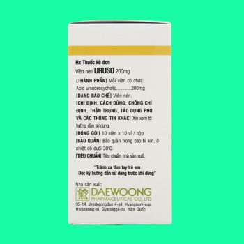 Uruso 200mg 3 Uruso Tab 200mg