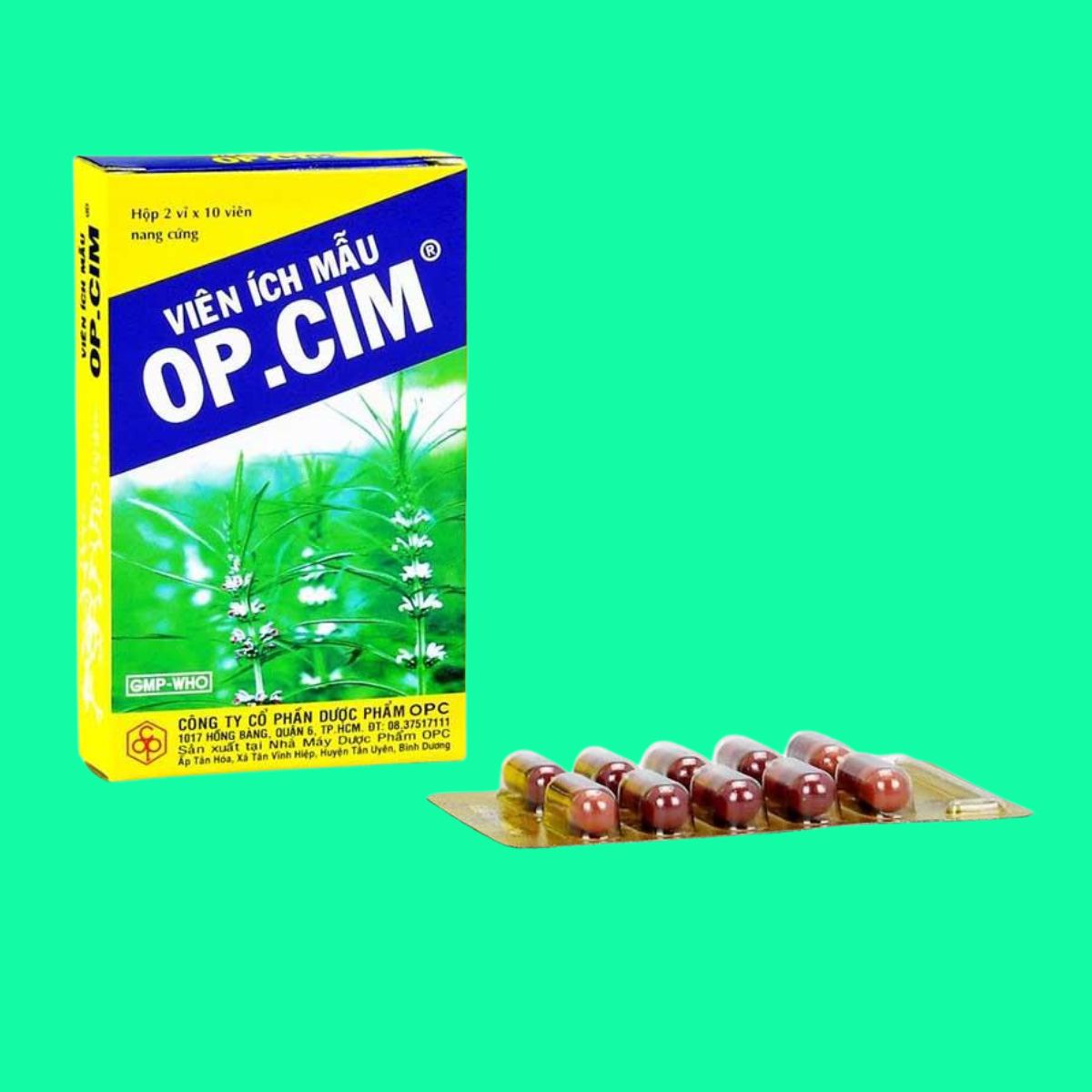 Viên Ích Mẫu OP.CIM (2) Viên ích mẫu OP.CIM