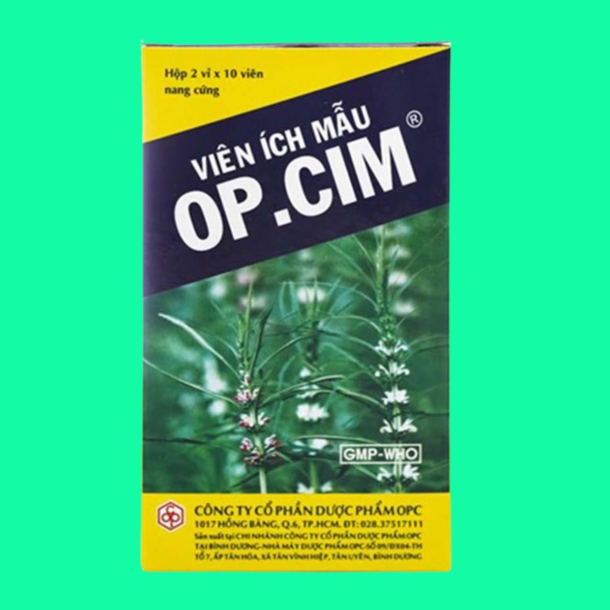 Viên Ích Mẫu OP.CIM (3) Viên ích mẫu OP.CIM