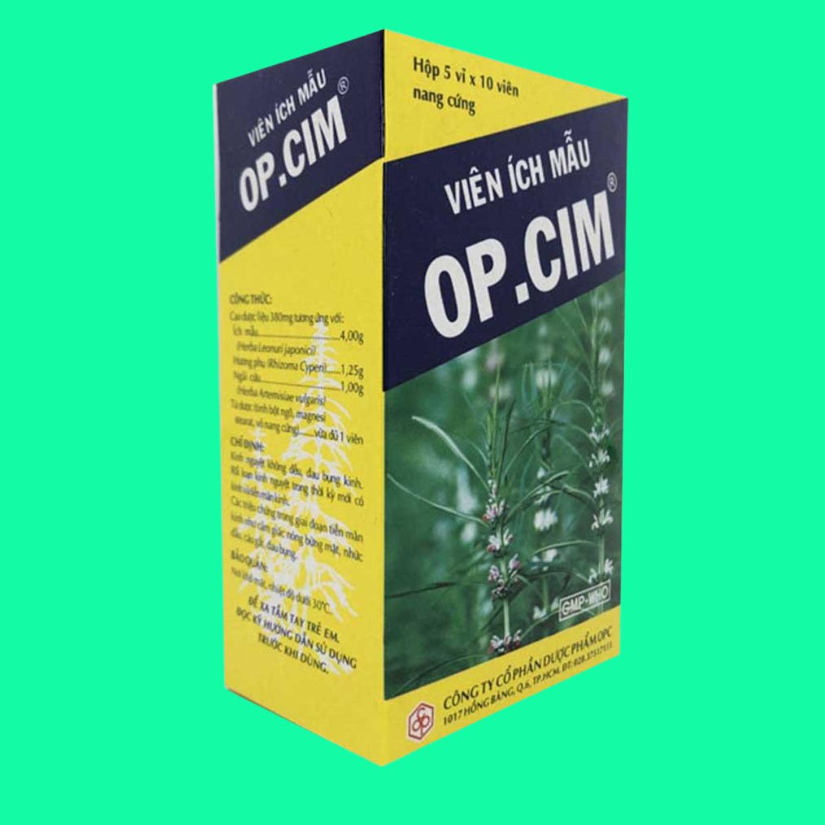 Viên Ích Mẫu OP.CIM (4) Viên ích mẫu OP.CIM