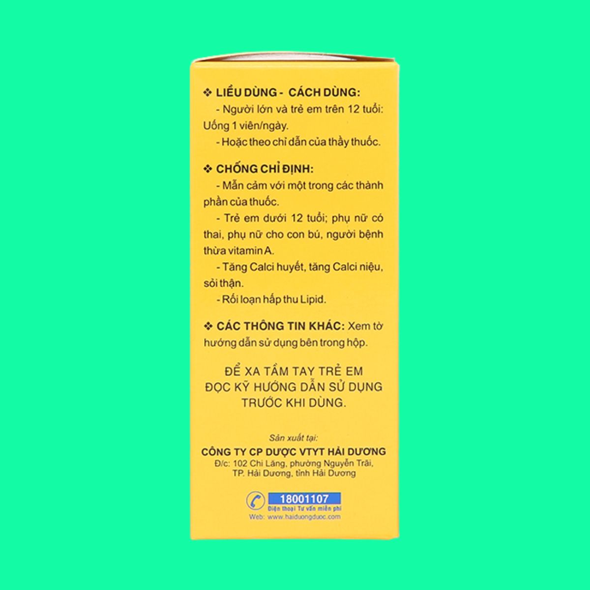 Vitamin A-D 5000 500 HDpharma (5) Vitamin A-D 5000/500 HDpharma