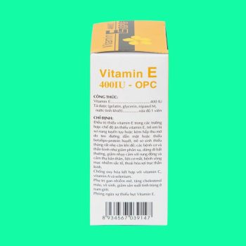 Vitamin E 400IU OPC 6 Vitamin E 400IU OPC