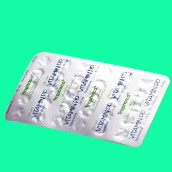 Vitamin PP 50mg Traphaco 5 Thuốc Vitamin PP 50mg Traphaco có tác dụng phòng ngừa tình trạng thiếu hụt nicotinamid