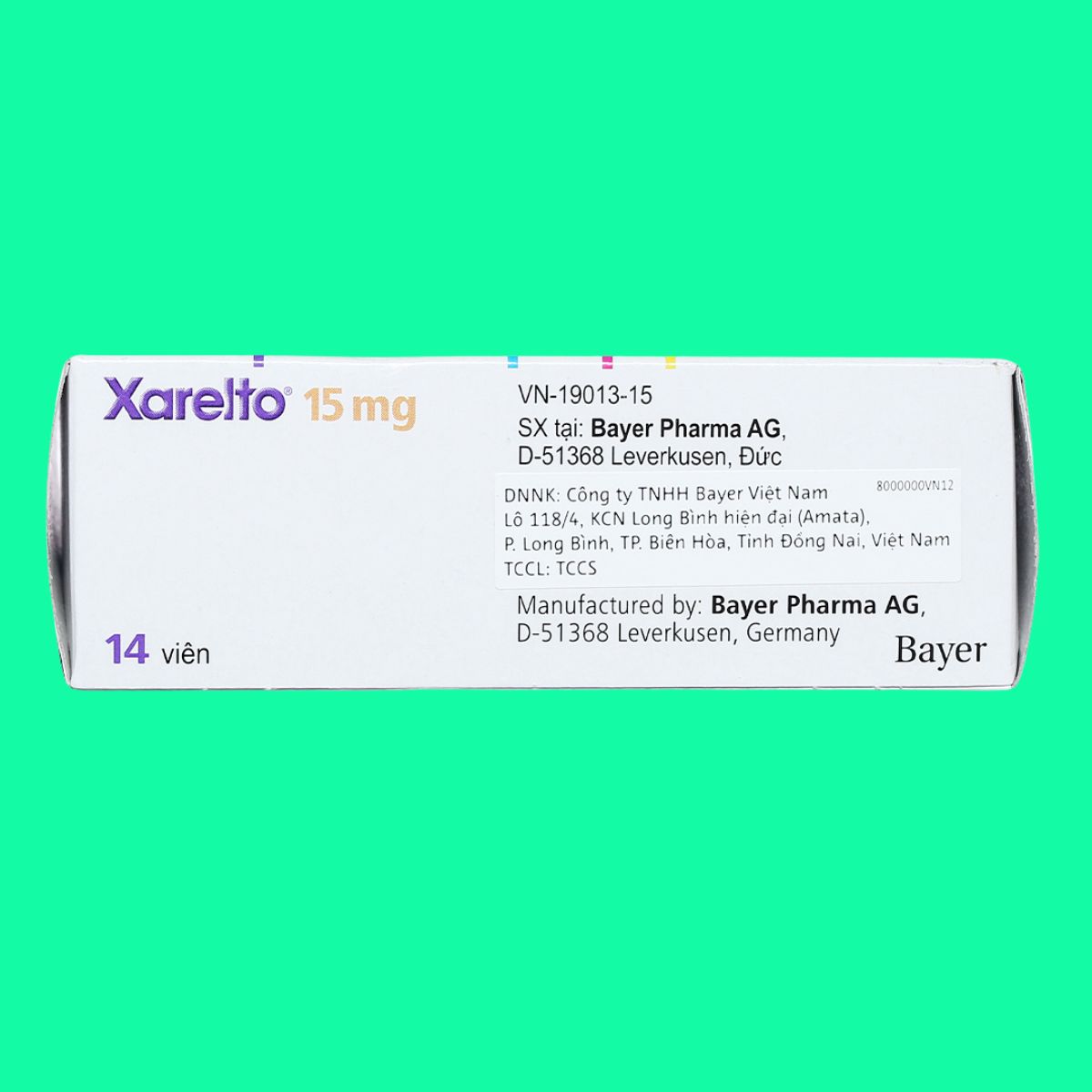 Xarelto 15mg (6) Xarelto 15mg