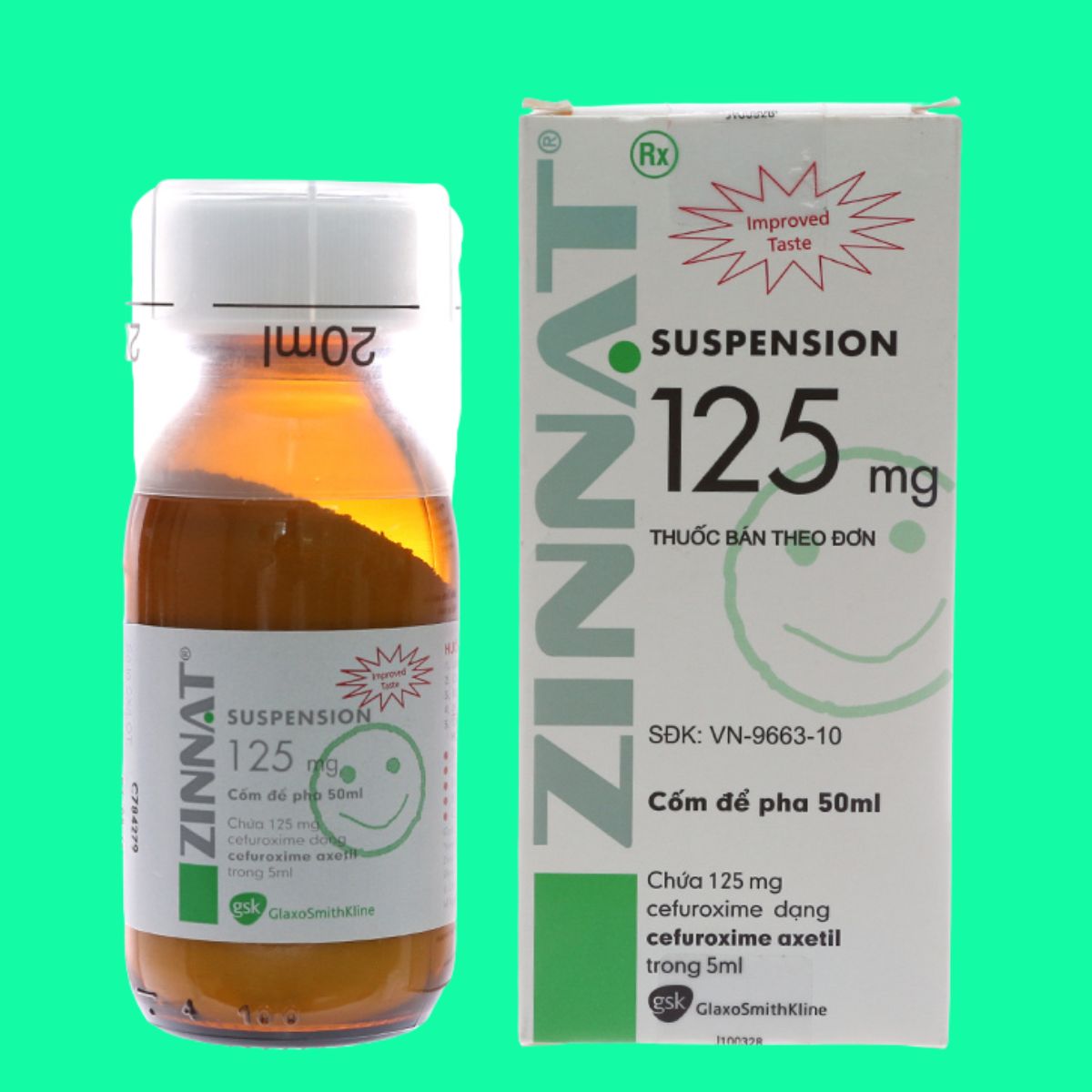 Zinnat Suspension 125mg (1) Zinnat Suspension 125mg